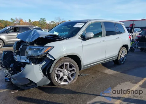 2022 Honda Passport 2Wd Ex-L z USA, uszkodzony, nr VIN 5FNYF7H58NB000122